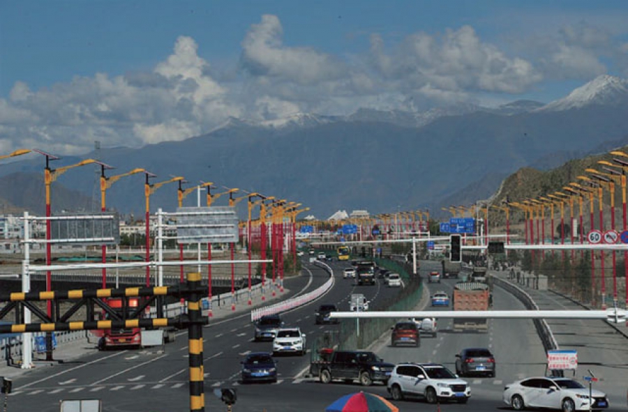 西藏拉萨南环西环道路工程